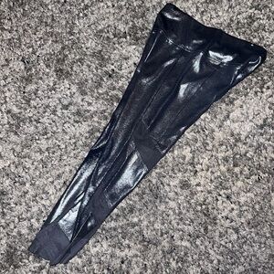 Justice Silver Leggings